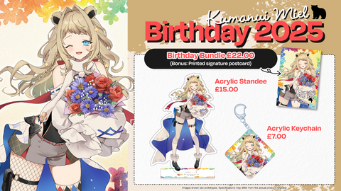 [Kumanui Miel BD2025] Birthday Merch