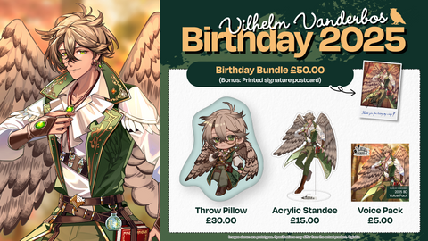 [Vilhelm Vanderbos BD2025] Birthday Merch